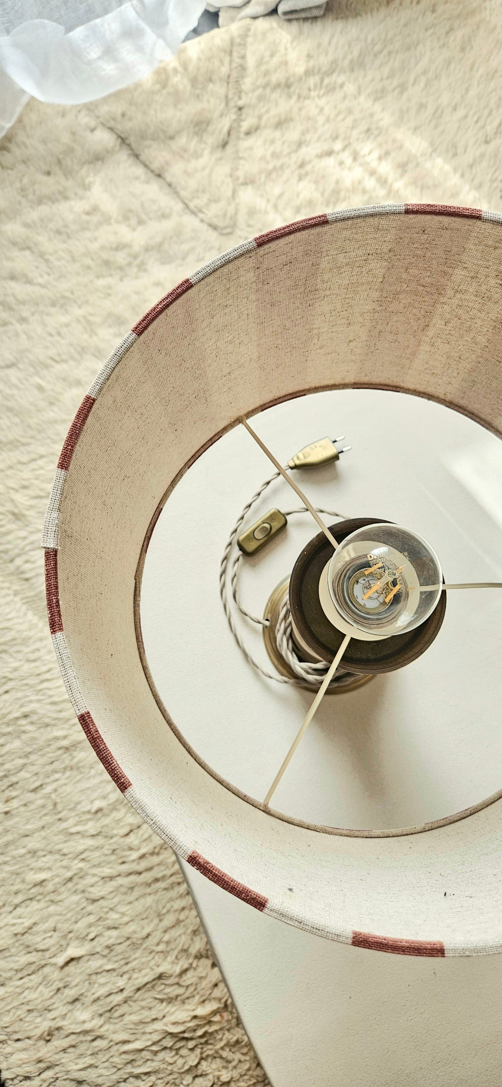Lampe pied laiton - FILIPA