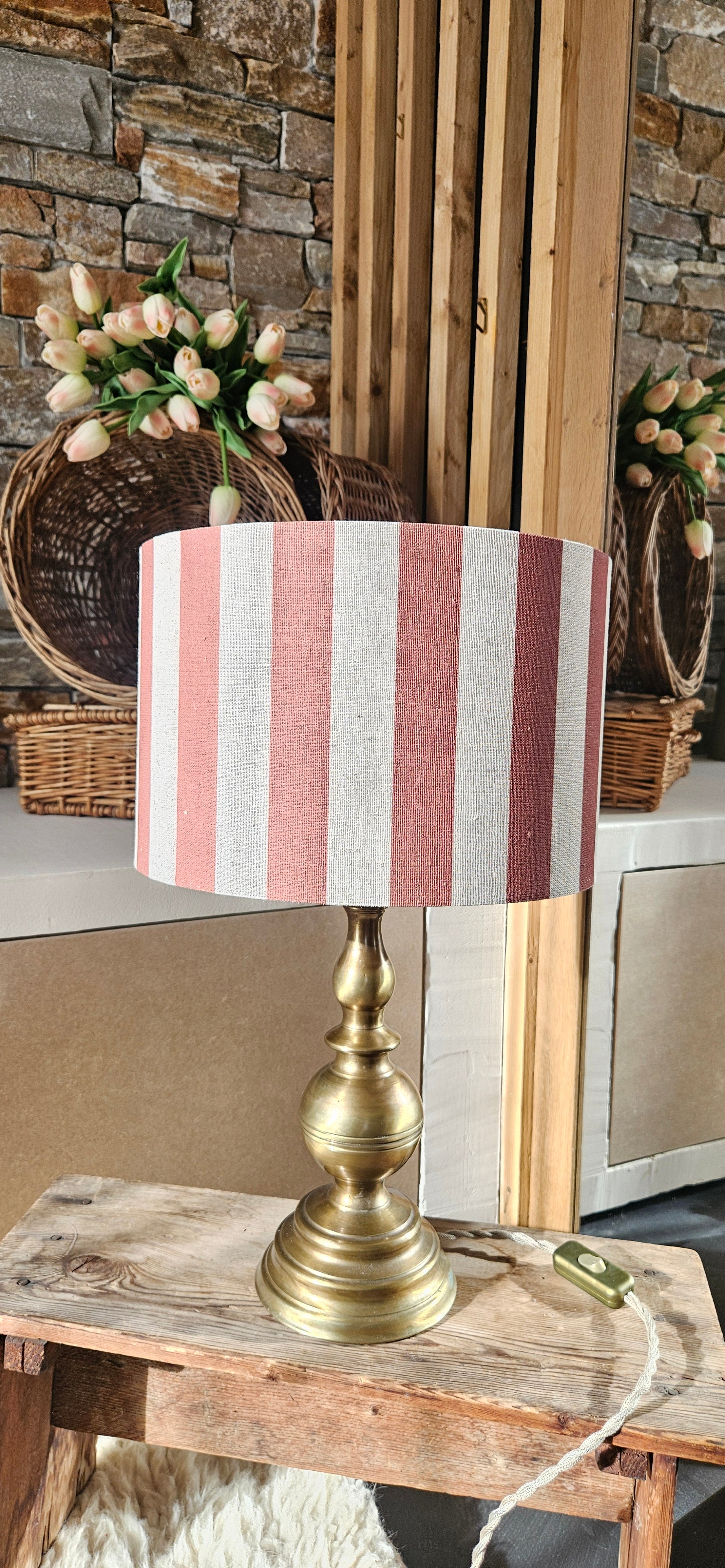 Lampe pied laiton - FILIPA