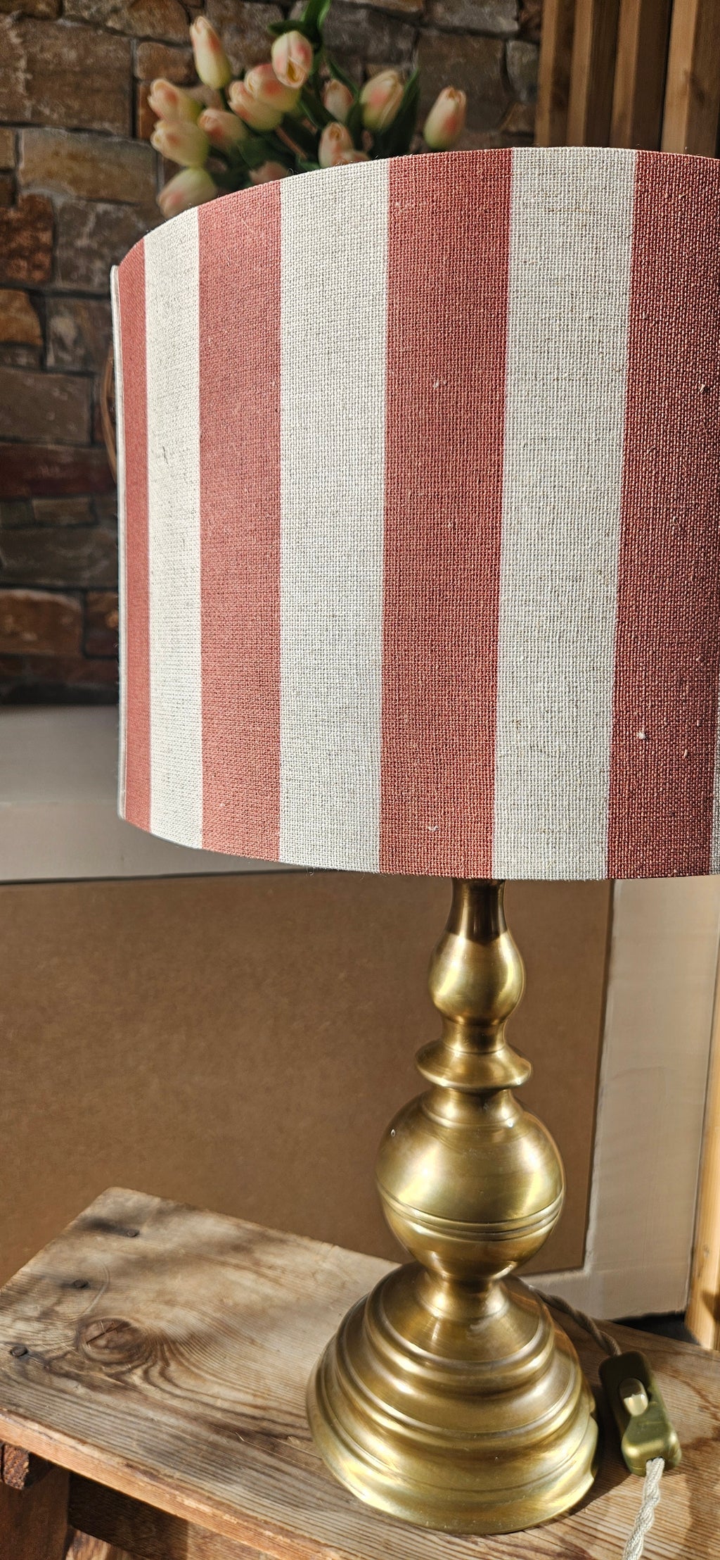 Lampe pied laiton - FILIPA