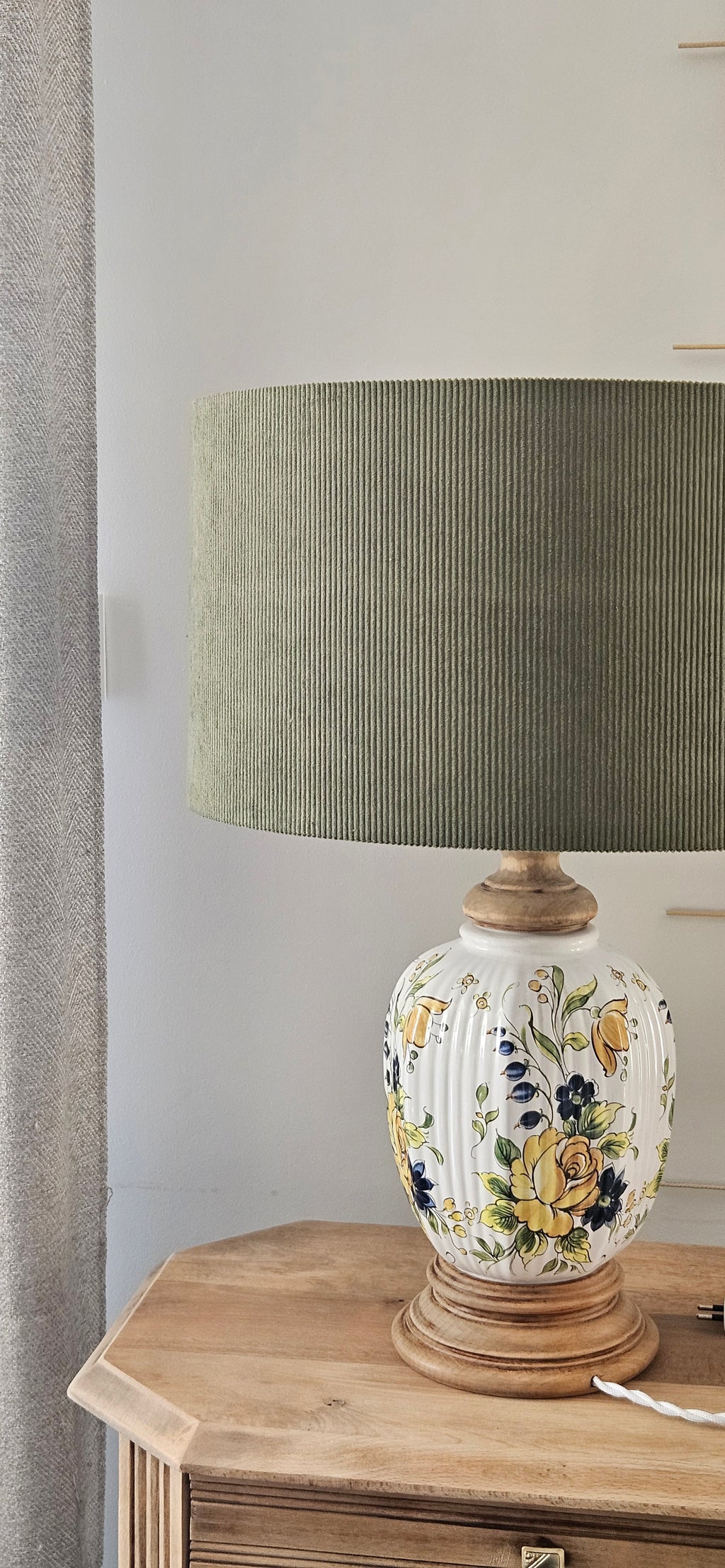 Lampe florale vintage - FLORA