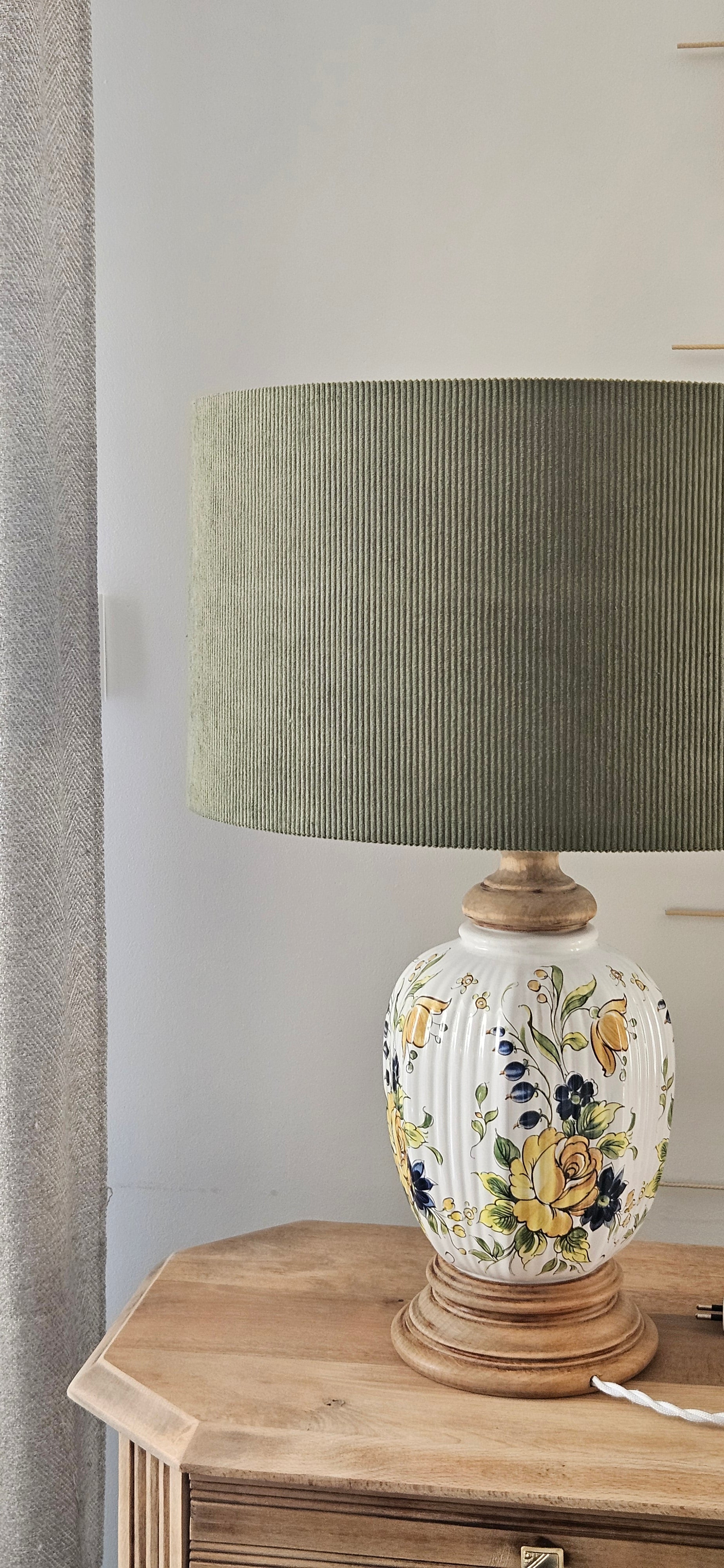 Lampe florale vintage - FLORA