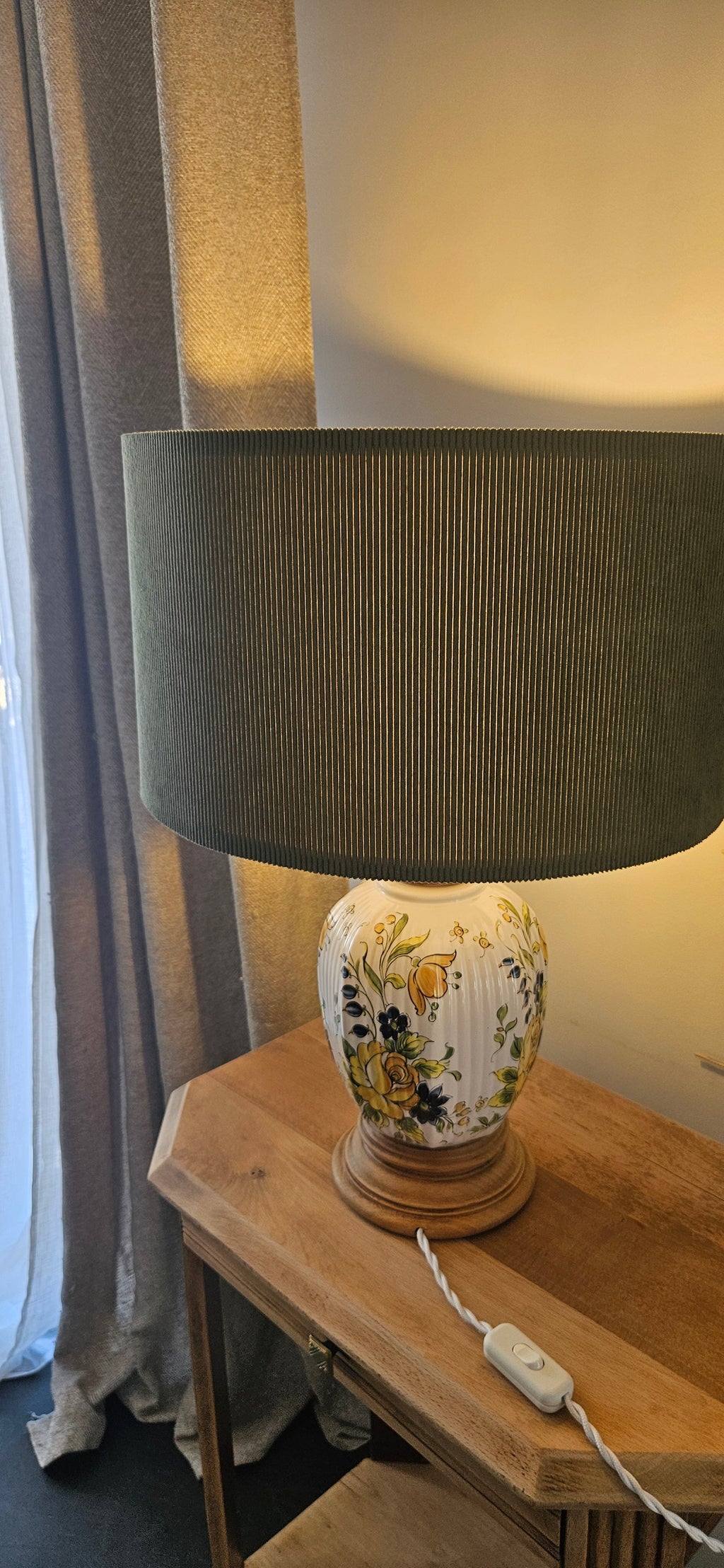 Lampe florale vintage - FLORA