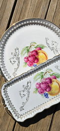 Duo de plats en faïence