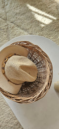 Panier en osier vintage - CAMILLE