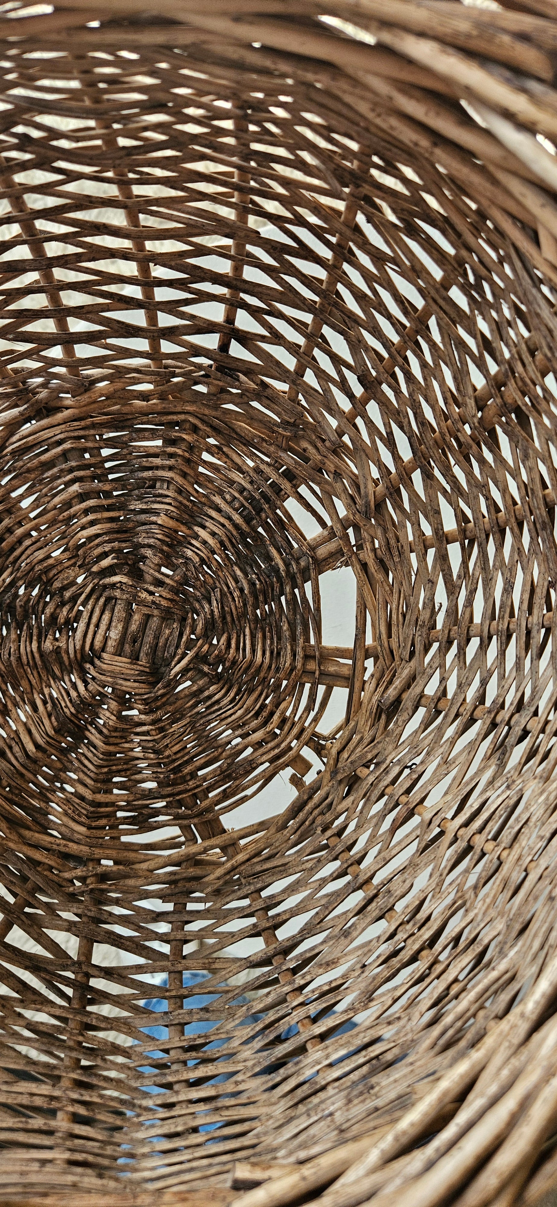 Panier en osier vintage - CAMILLE