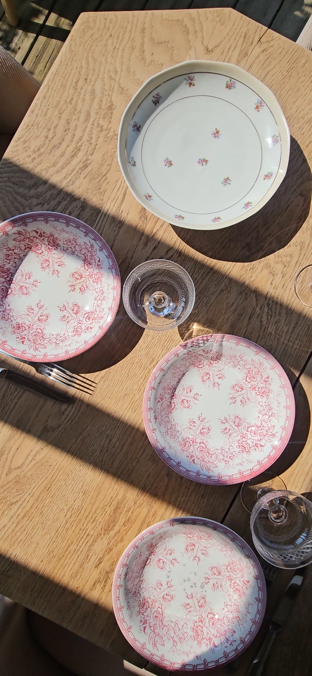 Table en chêne rénovée - AMELIA