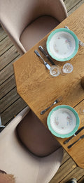 Table en chêne rénovée - AMELIA