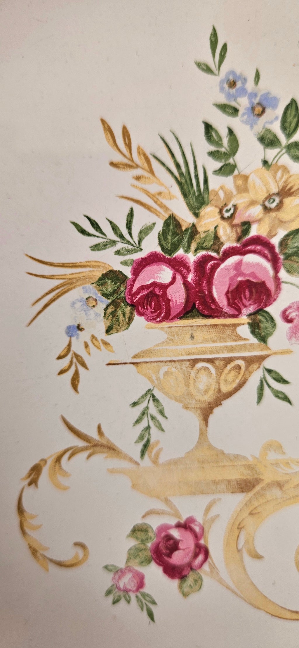 Assiette creuse vintage Digoin Sarreguemines
