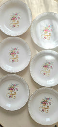 Assiette creuse vintage Digoin Sarreguemines