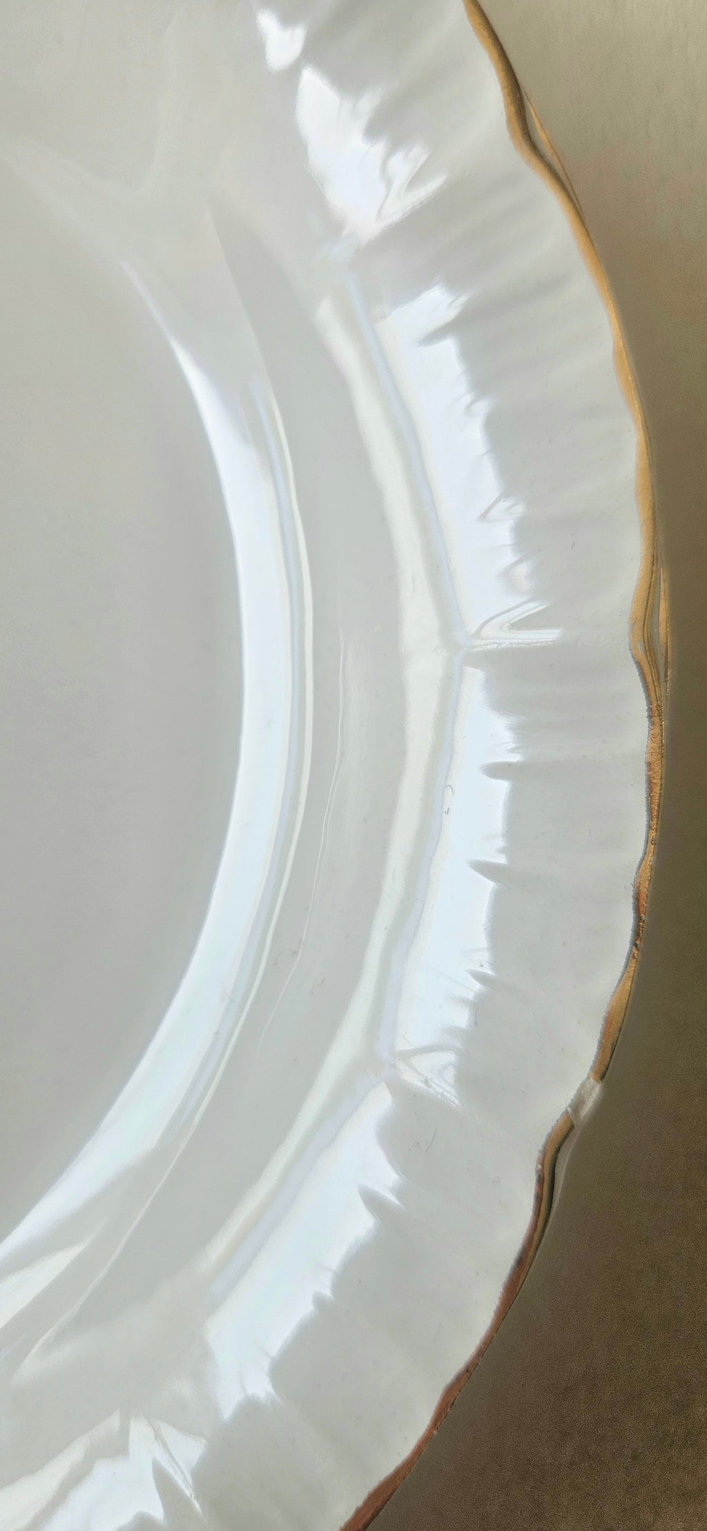 Assiette creuse vintage Digoin Sarreguemines