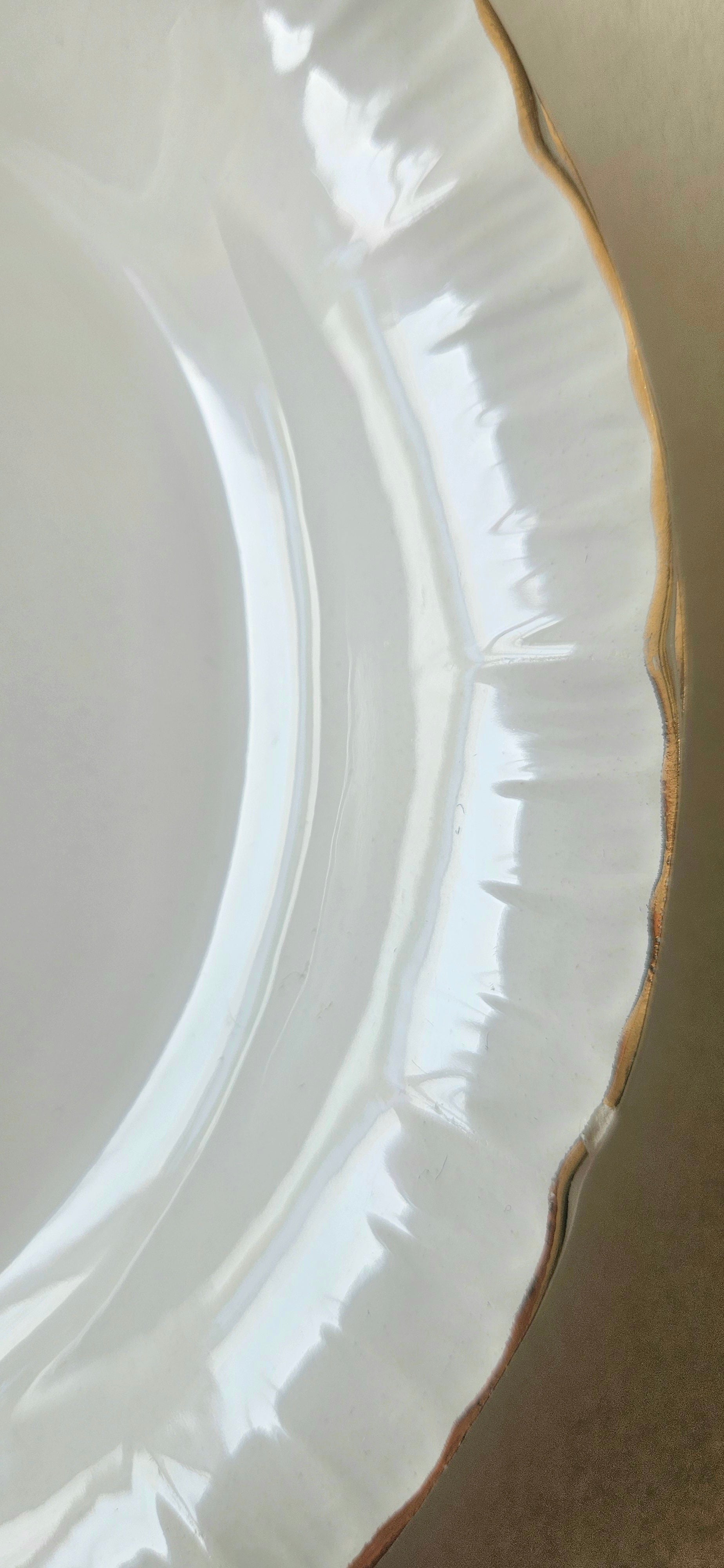 Assiette creuse vintage Digoin Sarreguemines