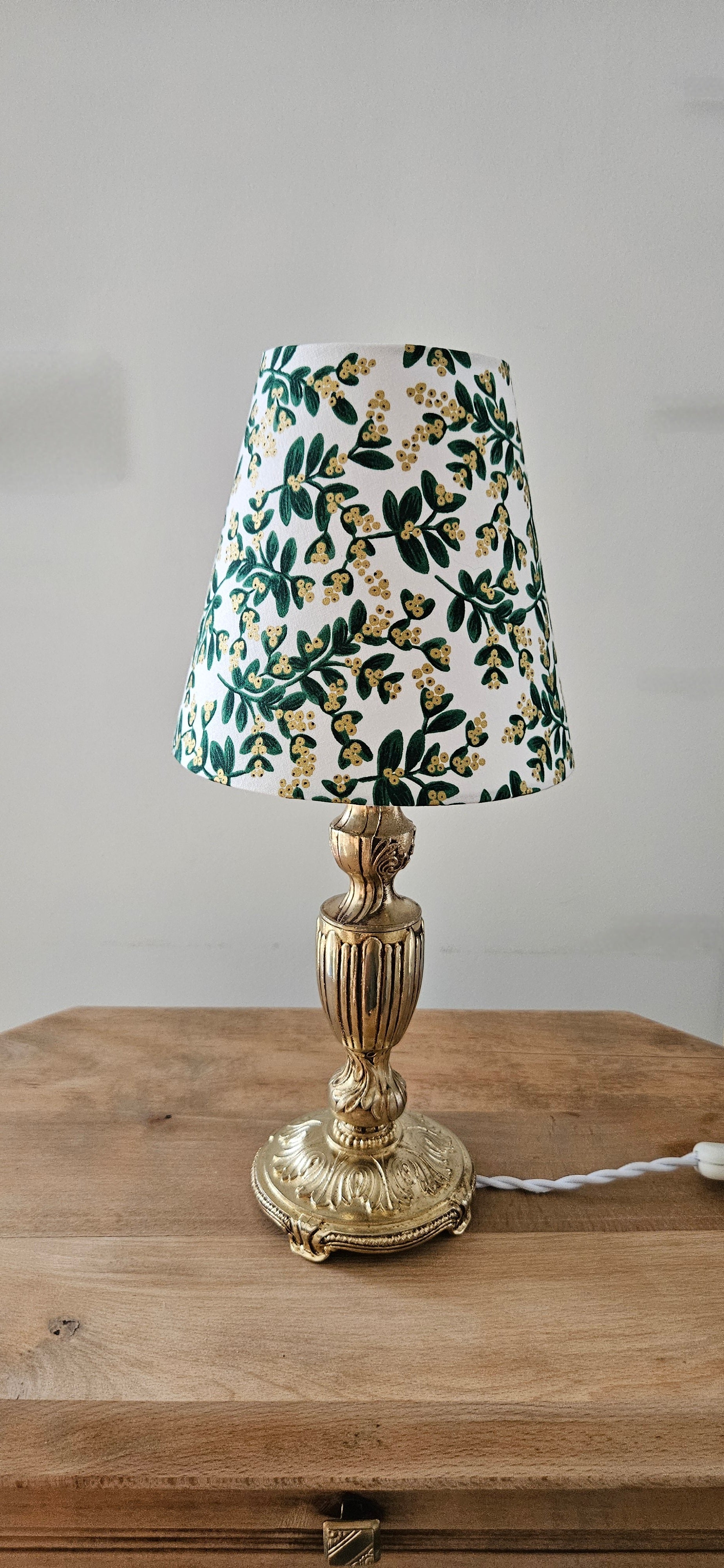 LAMPE VINTAGE RELOOKÉE – PIÈCE UNIQUE