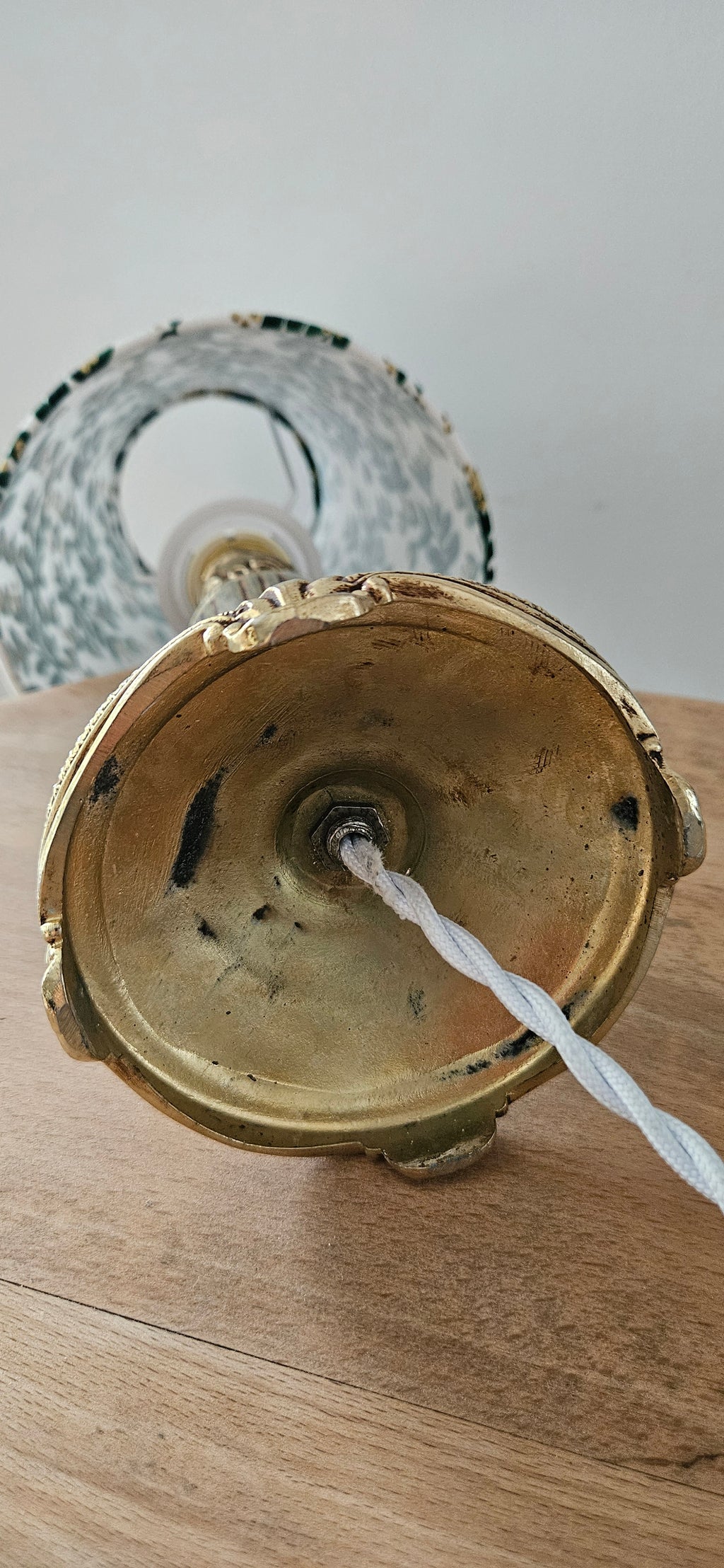 LAMPE VINTAGE RELOOKÉE – PIÈCE UNIQUE
