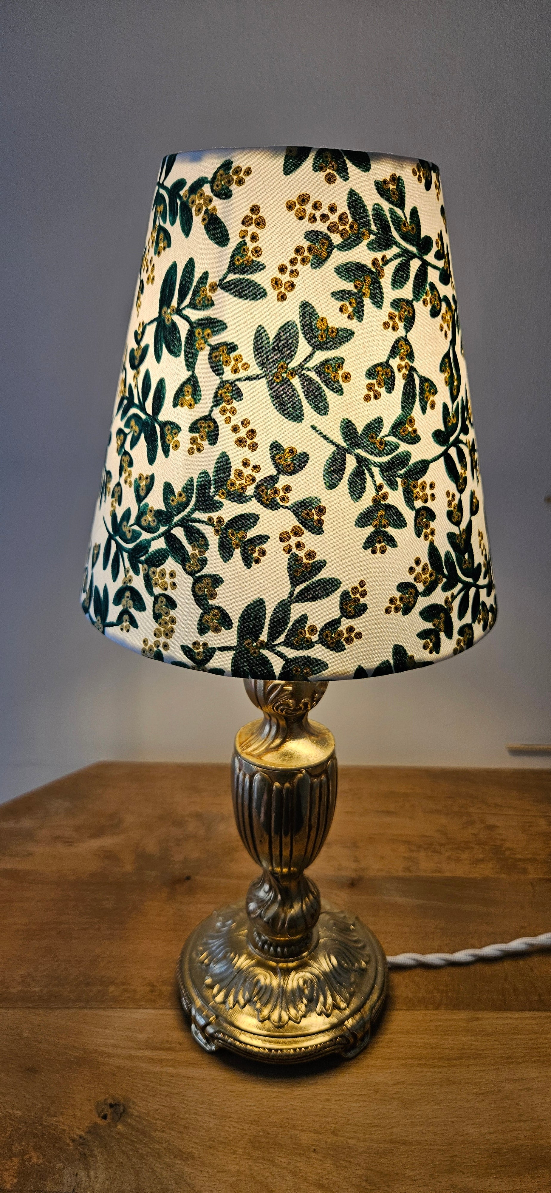 LAMPE VINTAGE RELOOKÉE – PIÈCE UNIQUE