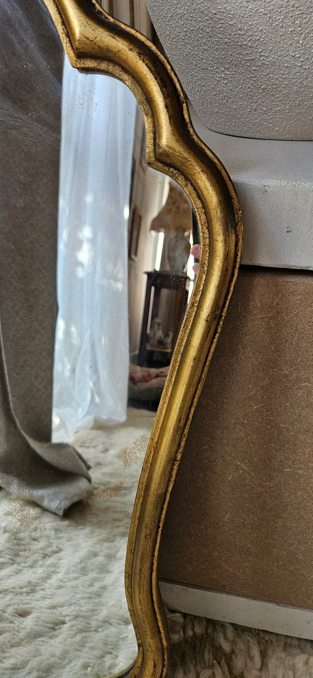 Miroir ancien style baroque