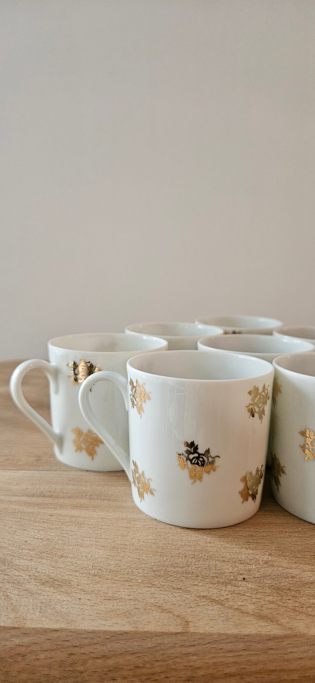 Service à café vintage Limoges doré Marcel Chaufriasse – théière cafetière tasses porcelaine française