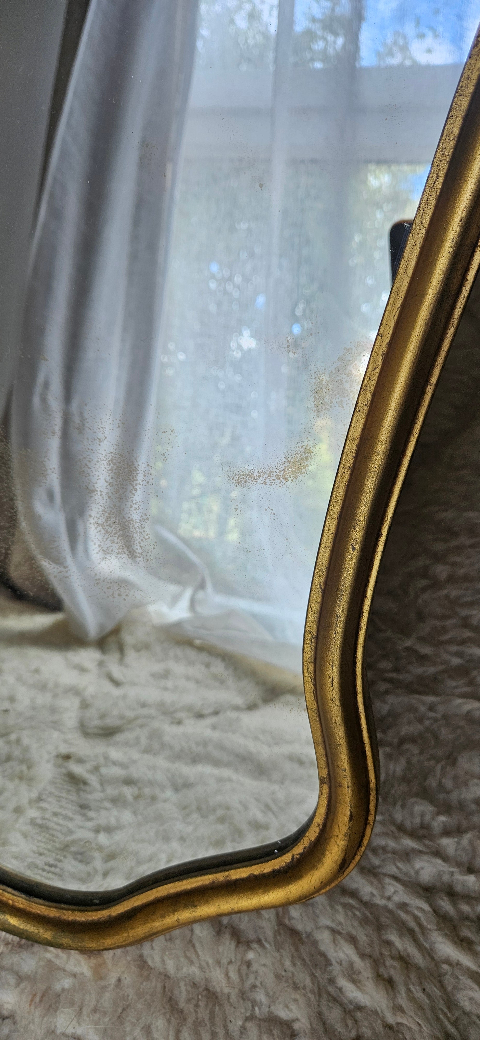 Miroir ancien style baroque