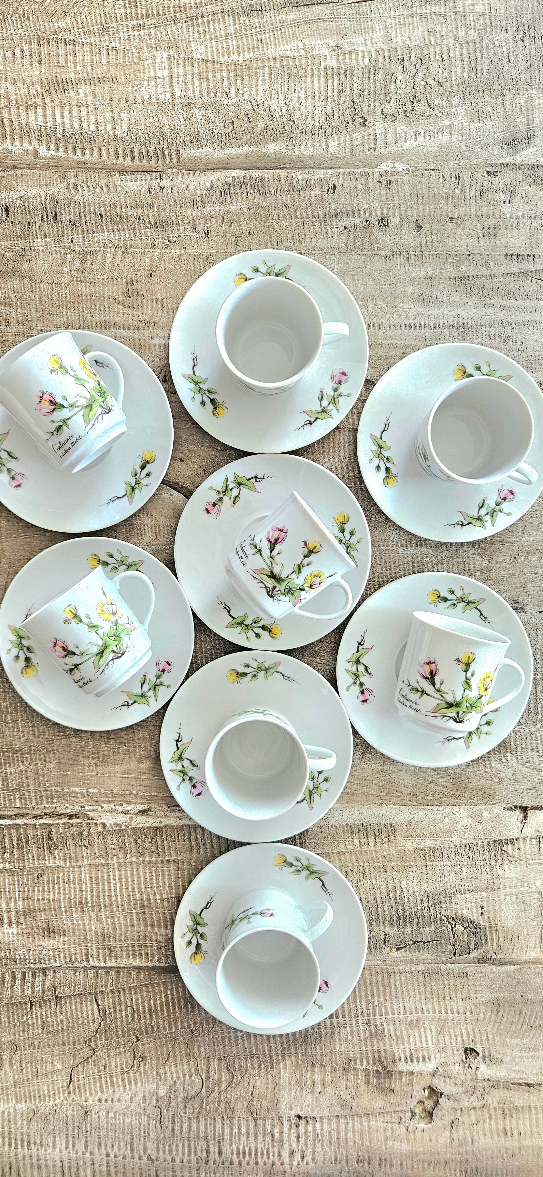 Service de 8 tasses à café Winterling Bavaria