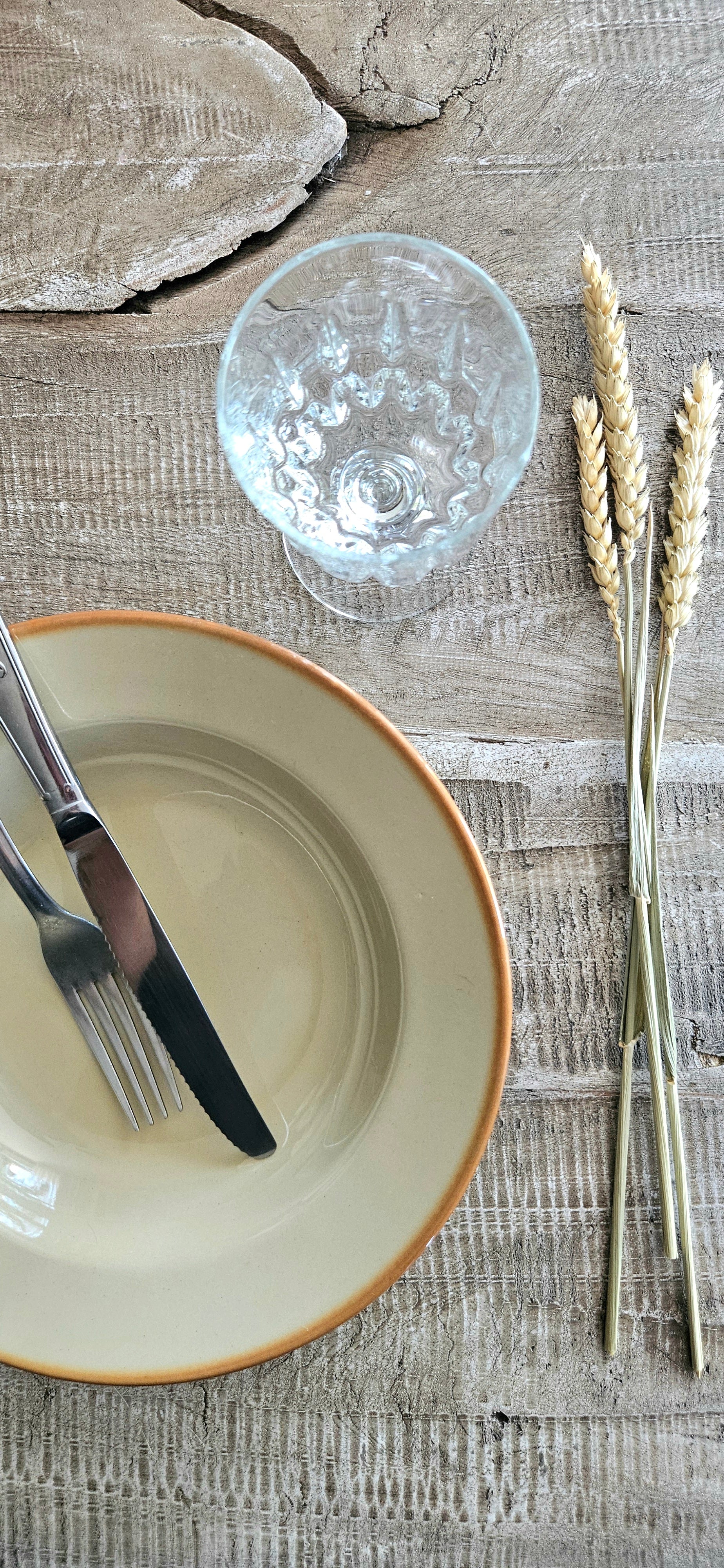 Lot 4 assiettes creuses vintage Tulowice