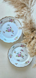 Duo compotiers anciens - porcelaine début 20ème