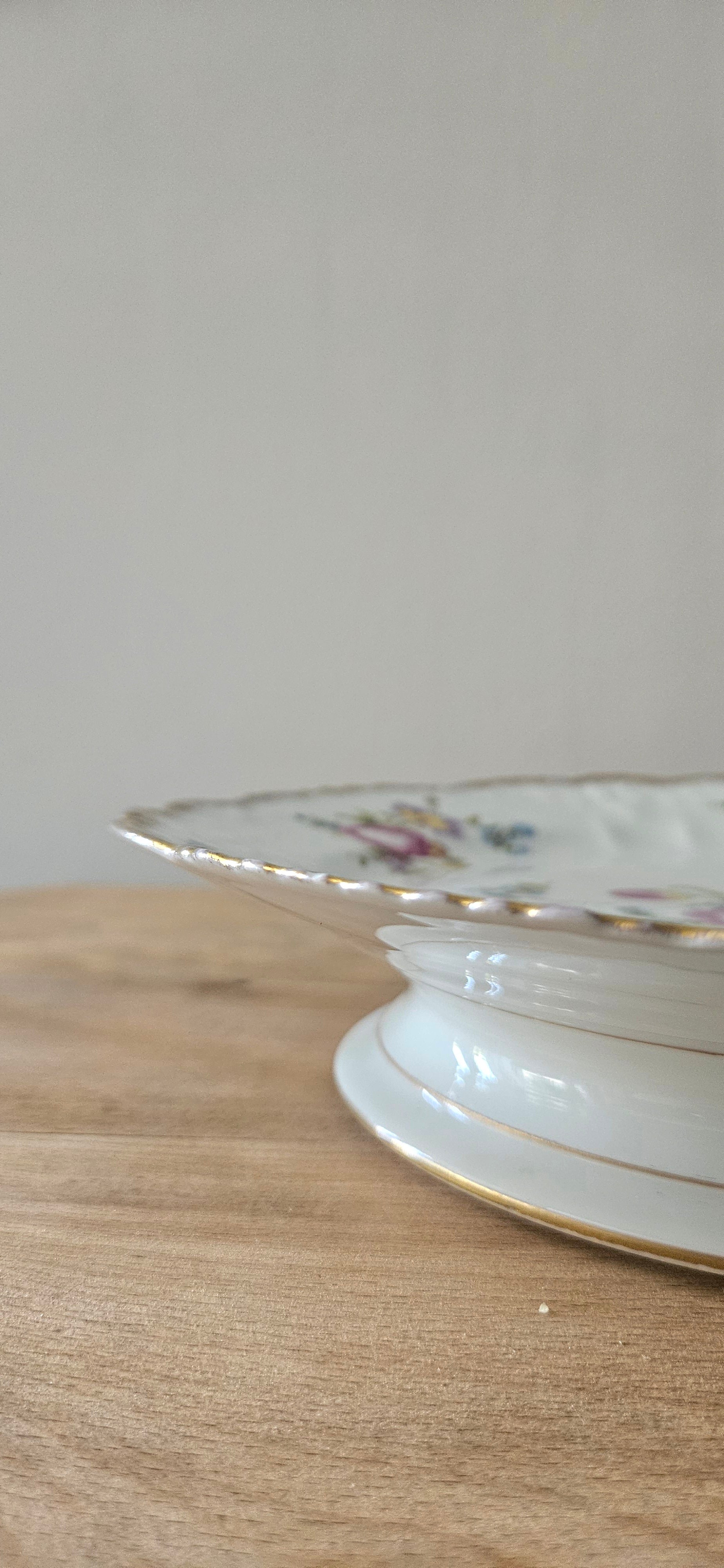 Duo compotiers anciens - porcelaine début 20ème