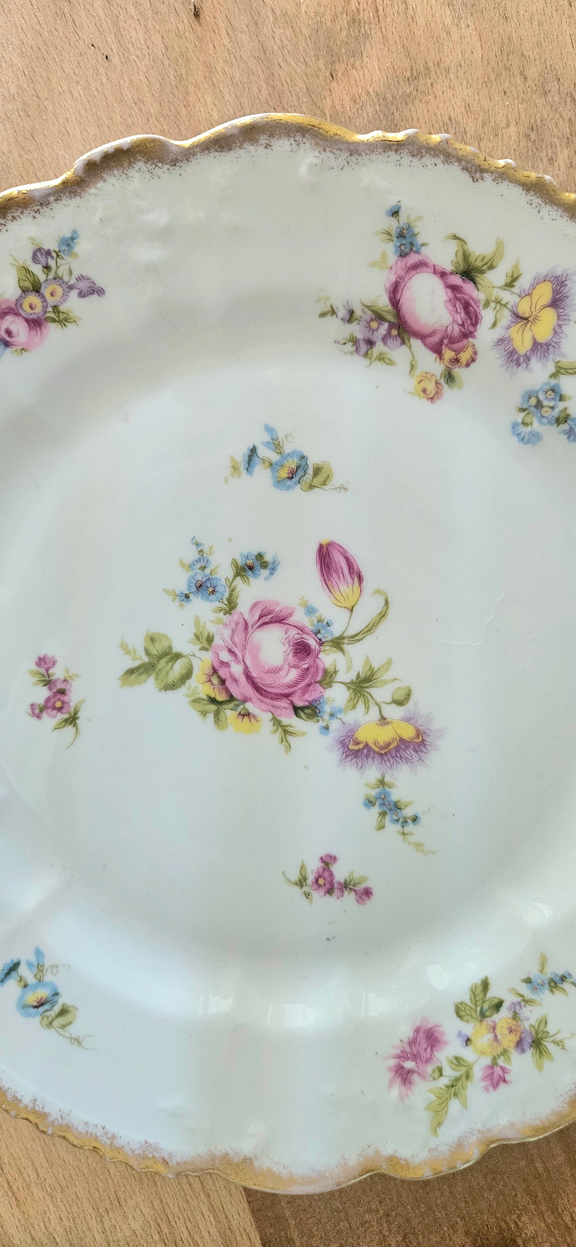 Duo compotiers anciens - porcelaine début 20ème
