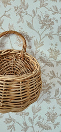 Panier mural en osier