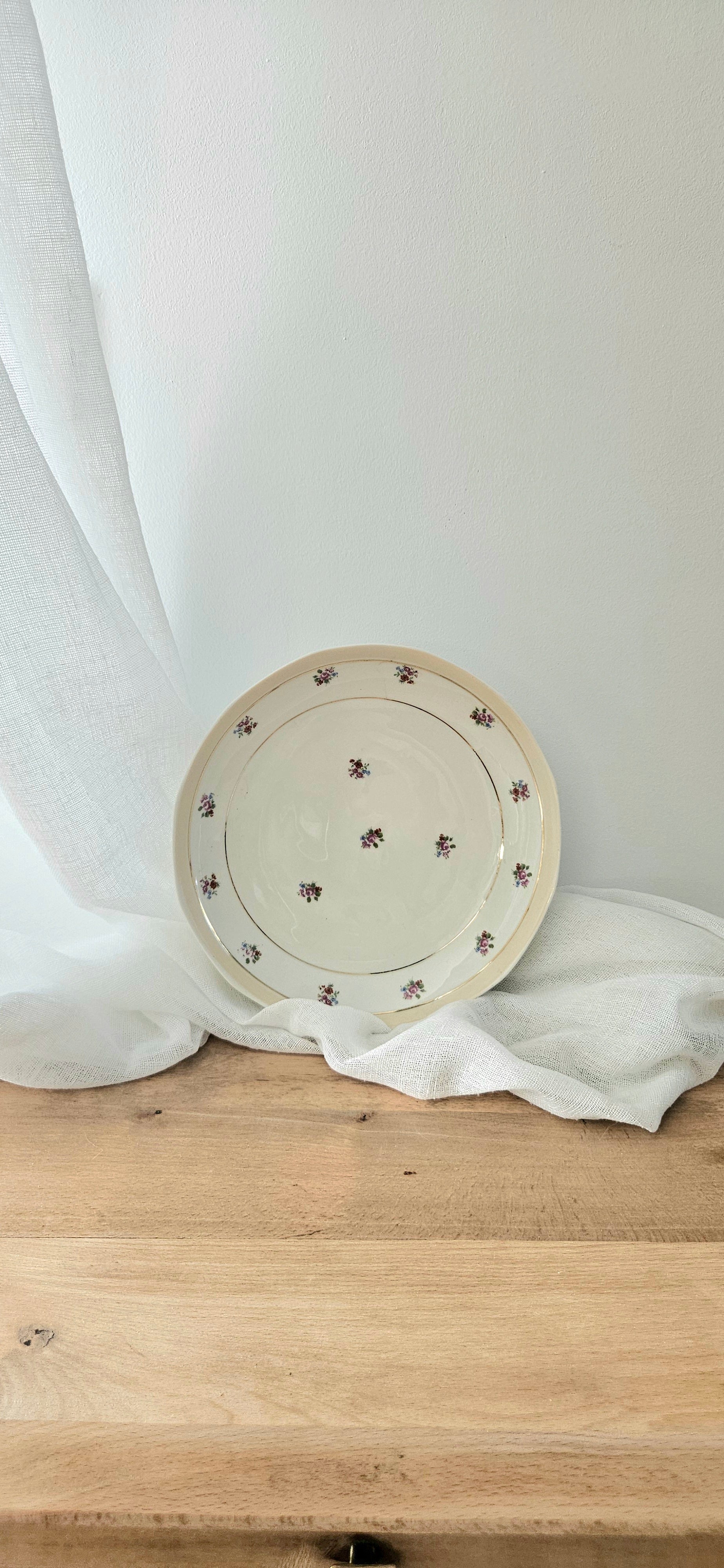 Compotier Massé & Surget Berry France – Coupe à fruits sur pied