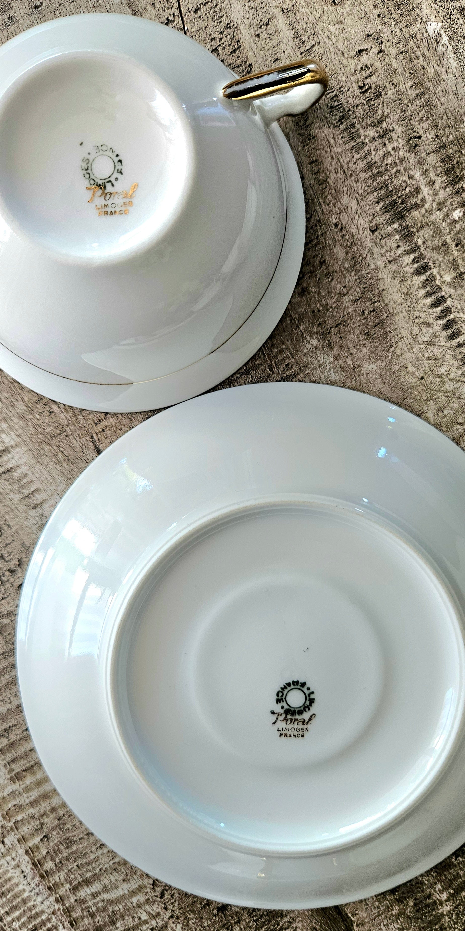 Service à thé 18 pièces- Poral Limoges
