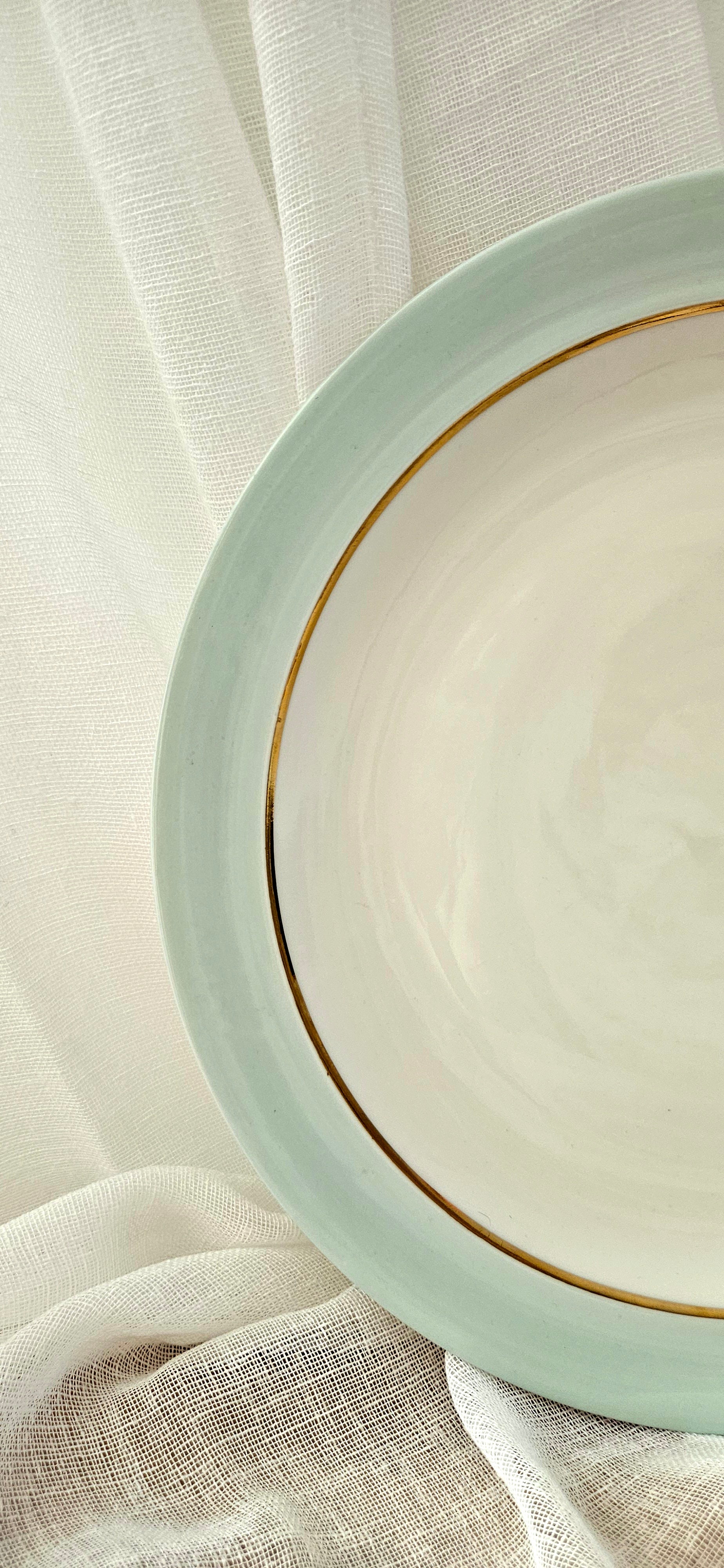 Grand plat creux 30 cm - Poral Limoges