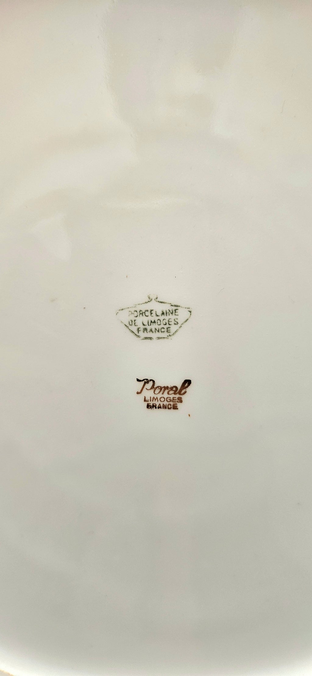Grand plat de service 30cm Poral Limoges