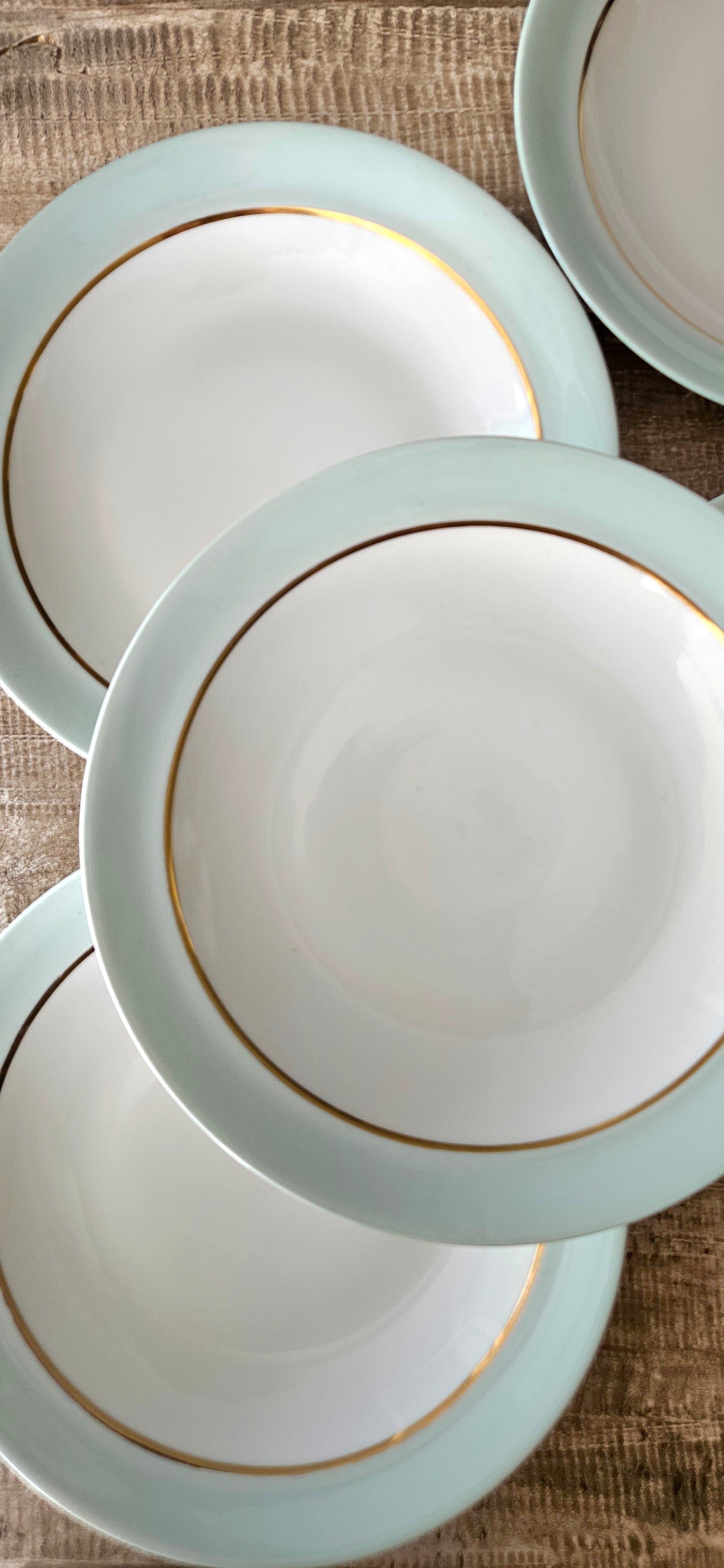 Assiette creuse 23.5 cm Poral Limoges