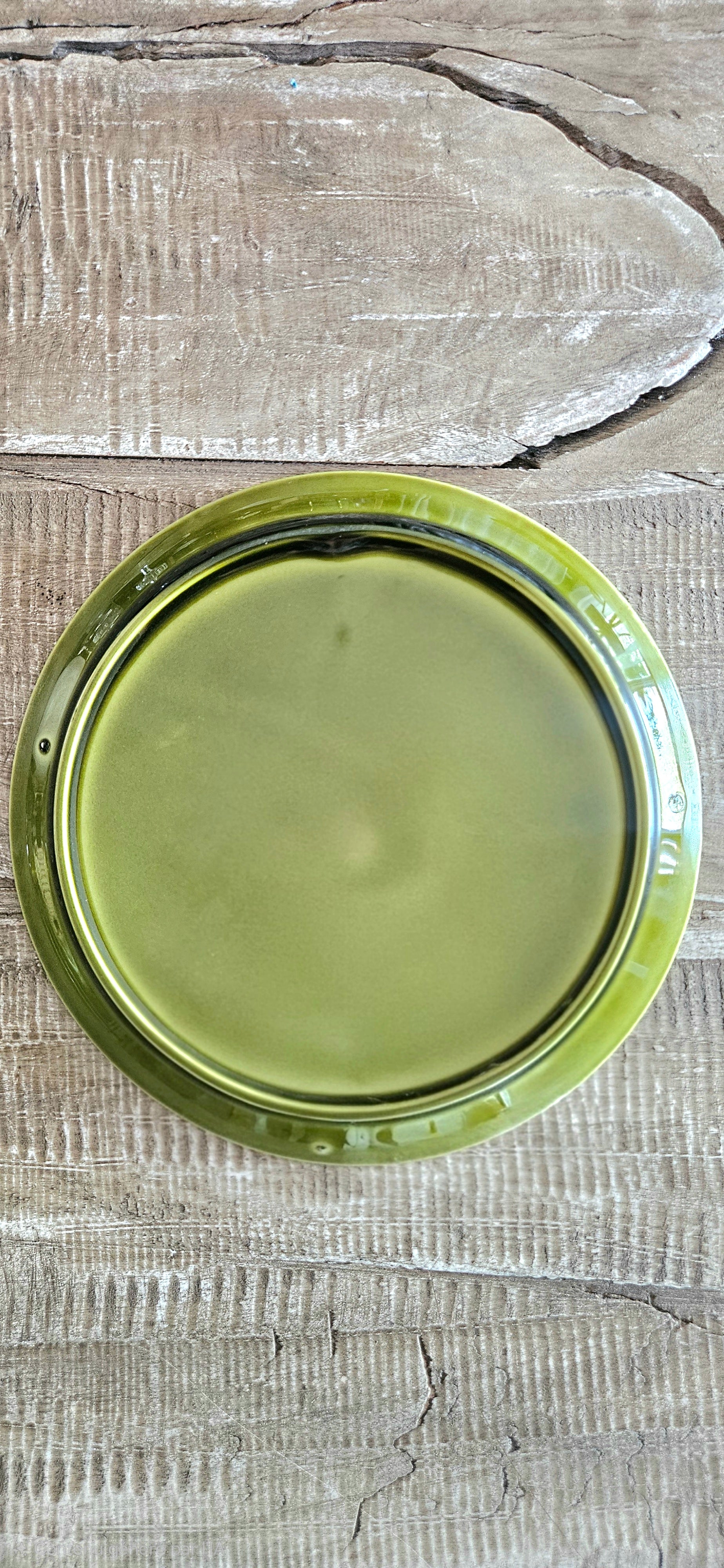 2 assiettes vintage compartimentées années 70