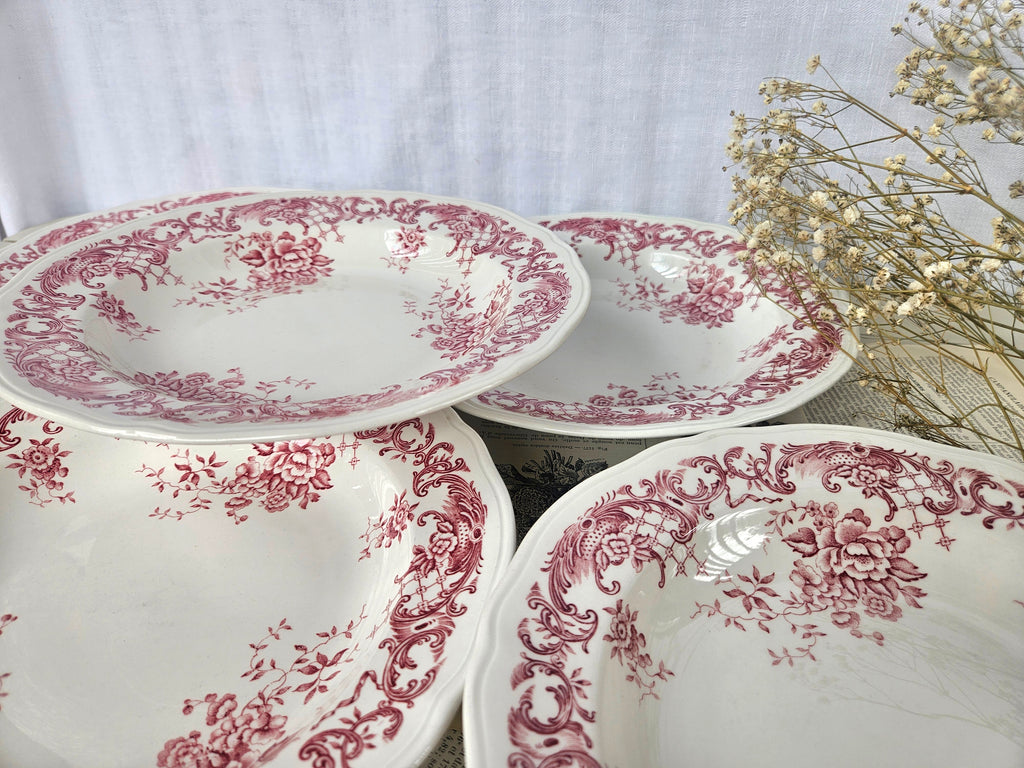 Lot de 5 assiettes creuses Villeroy & Boch Valeria