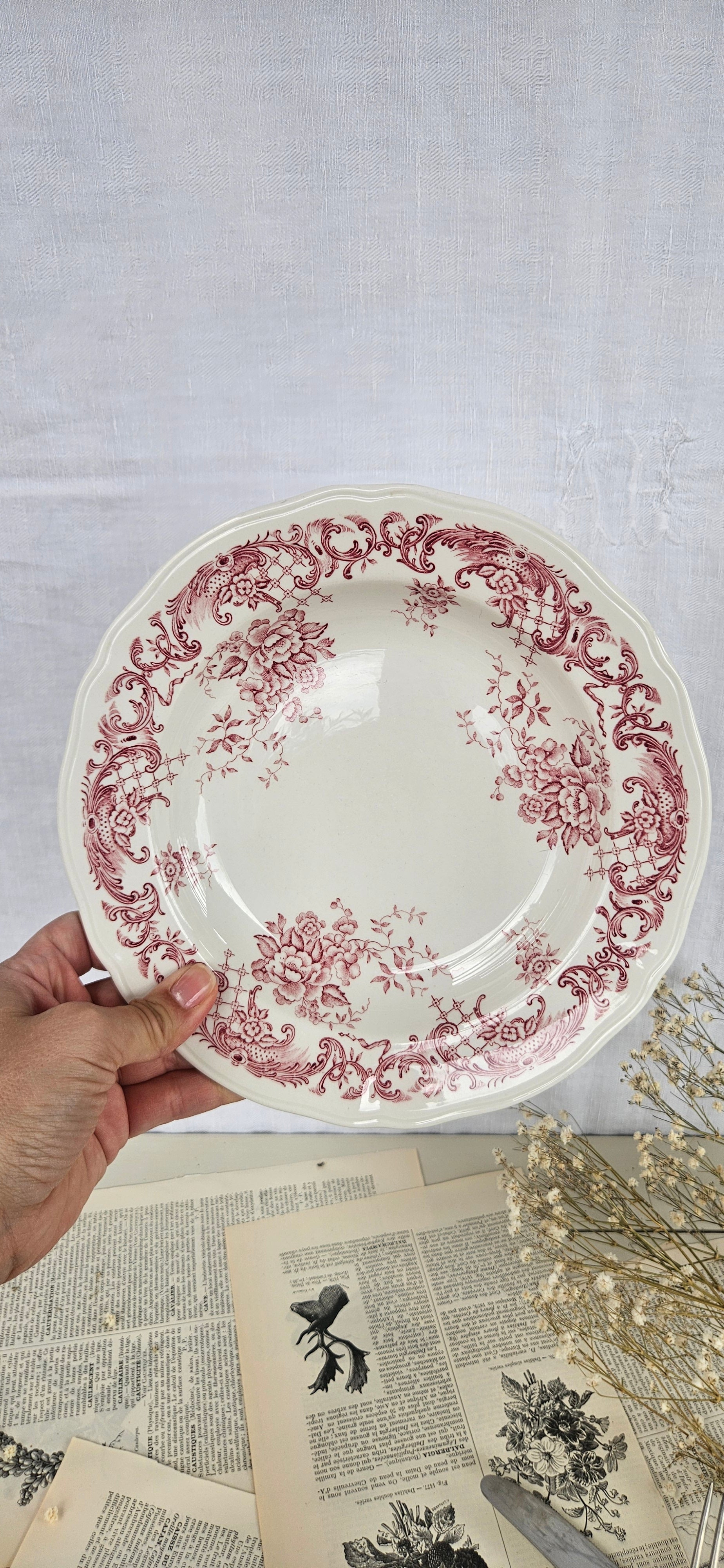 Lot de 5 assiettes creuses Villeroy & Boch Valeria