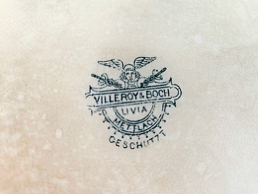 Grande soupière ancienne Villeroy & Boch modèle Livia | Terre de fer