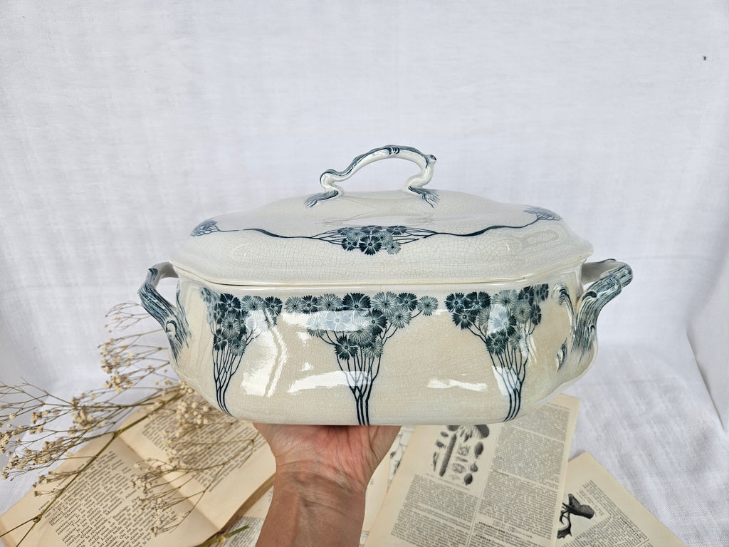 Grande soupière ancienne Villeroy & Boch modèle Livia | Terre de fer