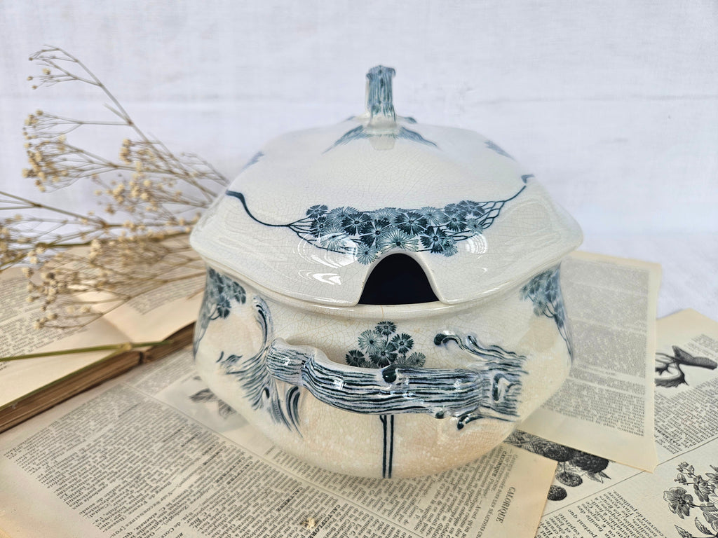 Grande soupière ancienne Villeroy & Boch modèle Livia | Terre de fer