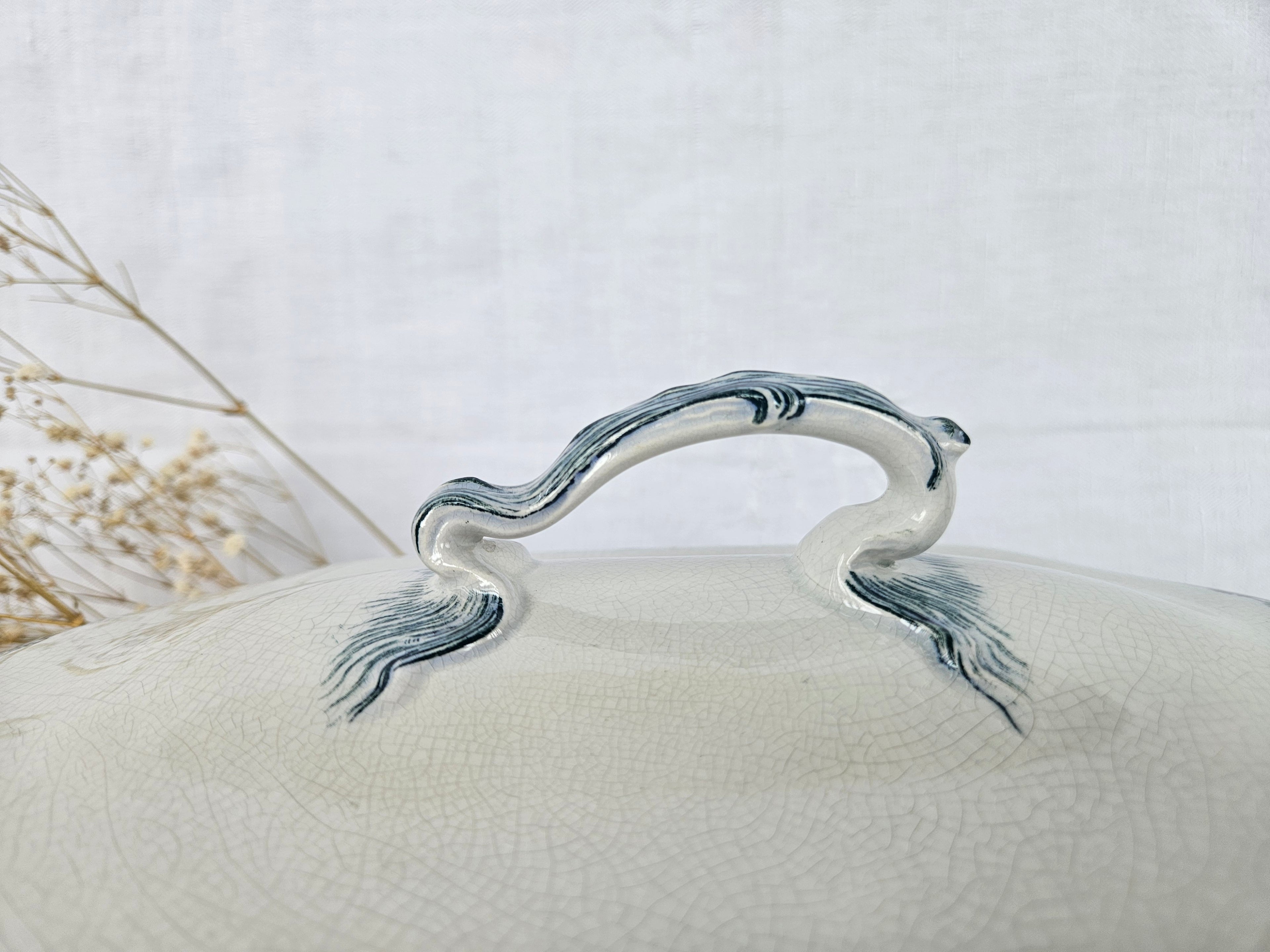Grande soupière ancienne Villeroy & Boch modèle Livia | Terre de fer