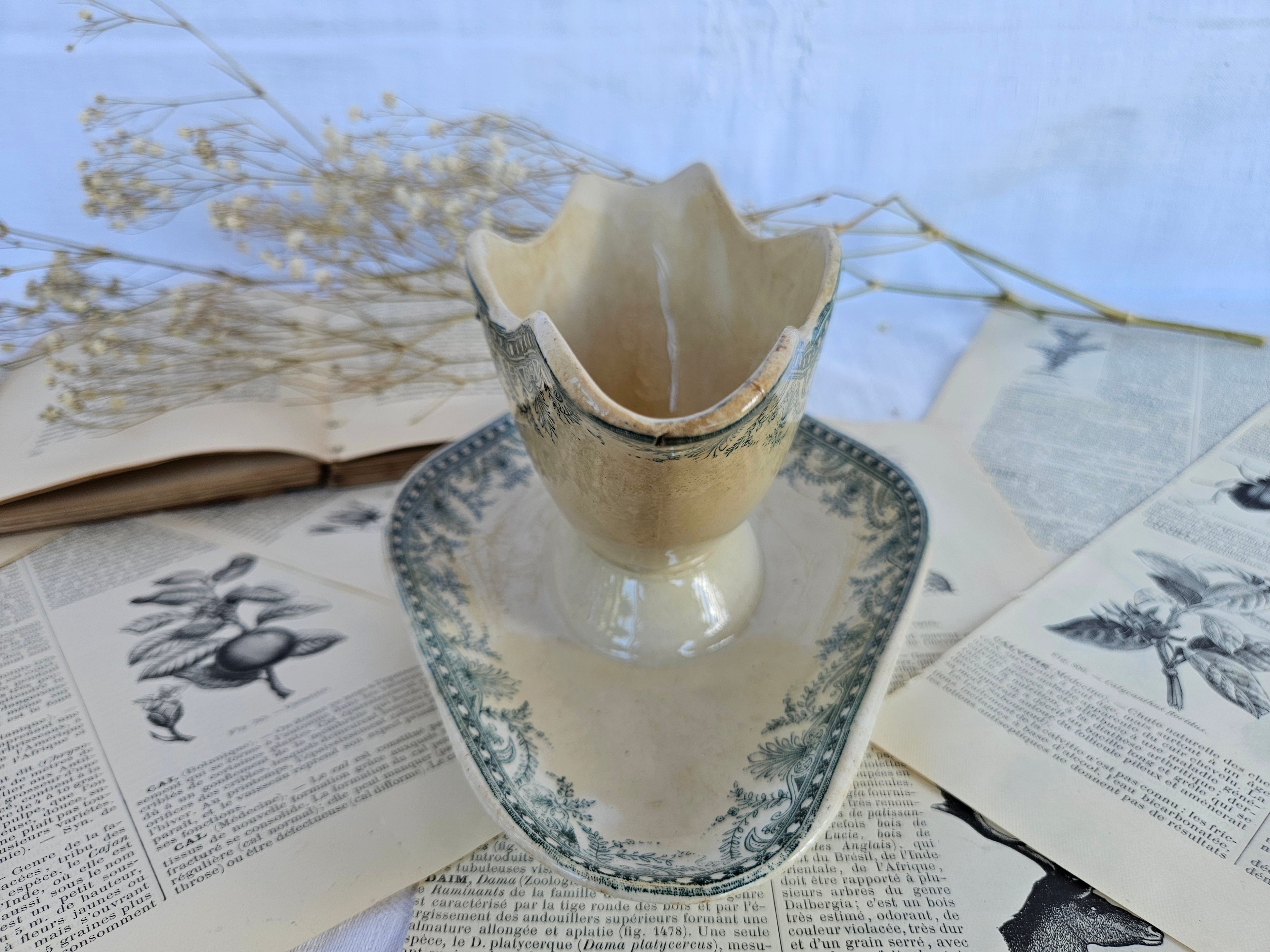 Saucière ancienne Moulin des Loups Wilbur | Terre de fer française