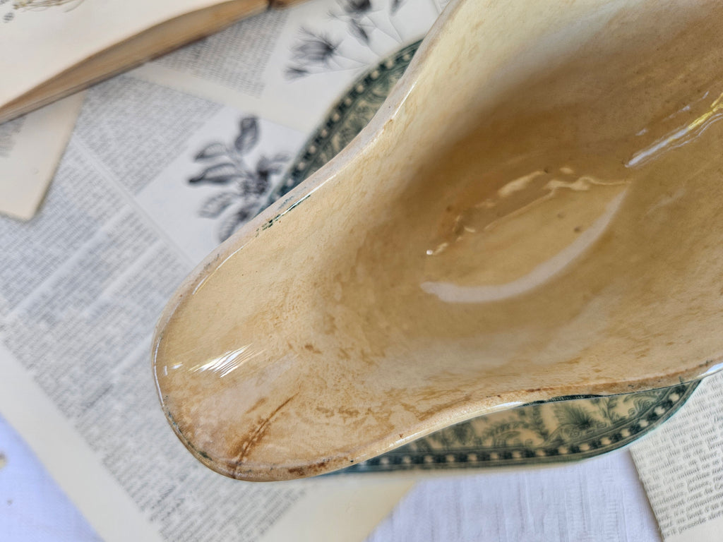Saucière ancienne Moulin des Loups Wilbur | Terre de fer française