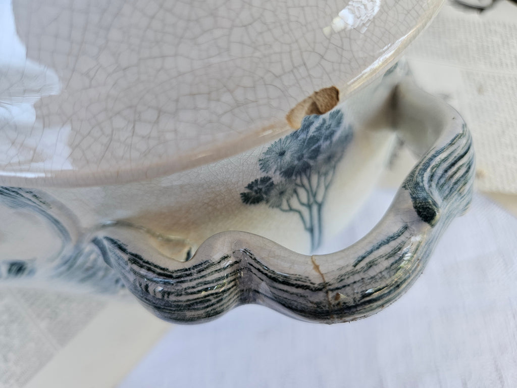 Grande soupière ancienne Villeroy & Boch modèle Livia | Terre de fer