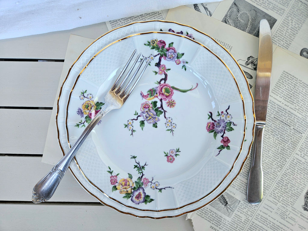 6 assiettes à dessert Bernardaud Limoges