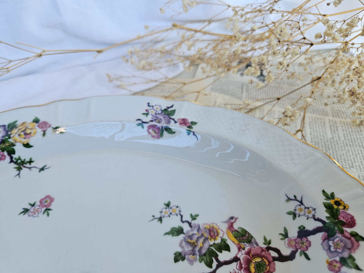 Plat de service Bernardaud Limoges Bengali