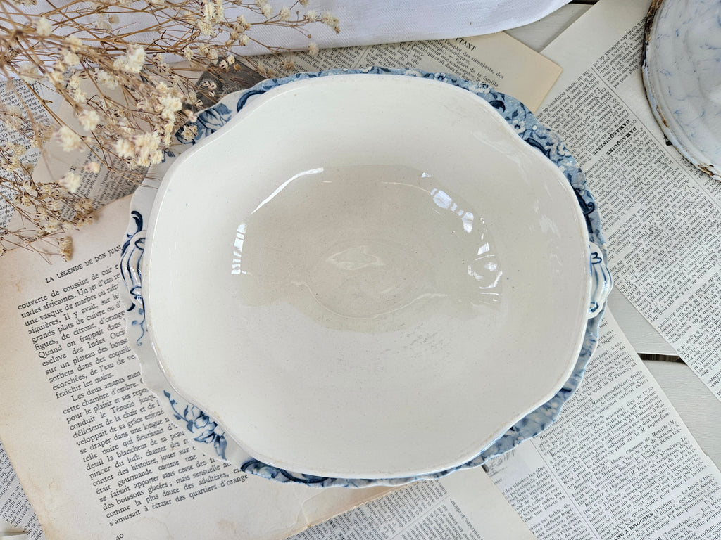 Saucière ancienne Sarreguemines modèle Fleury