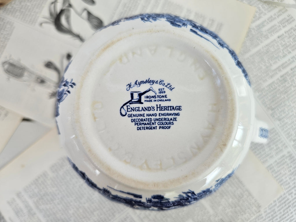 Pot à lait H. Aynsley & Co Ltd en terre de fer anglaise