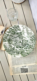 Lunéville English Style Assiette creuse ancienne