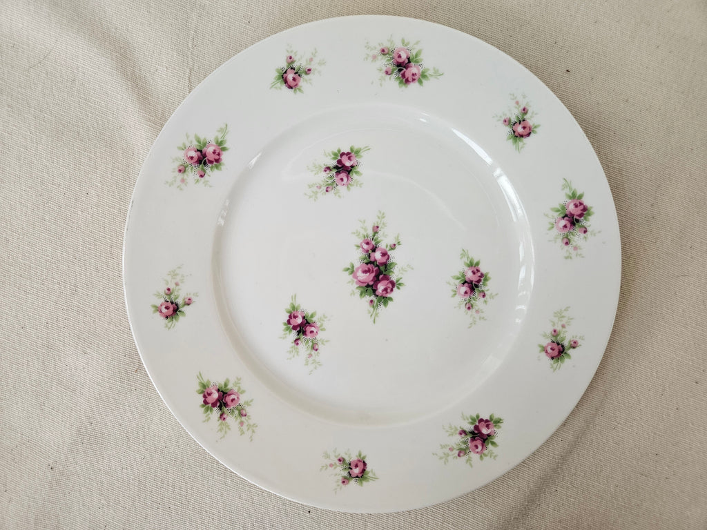 5 assiettes à dessert Limoges France 19 cm