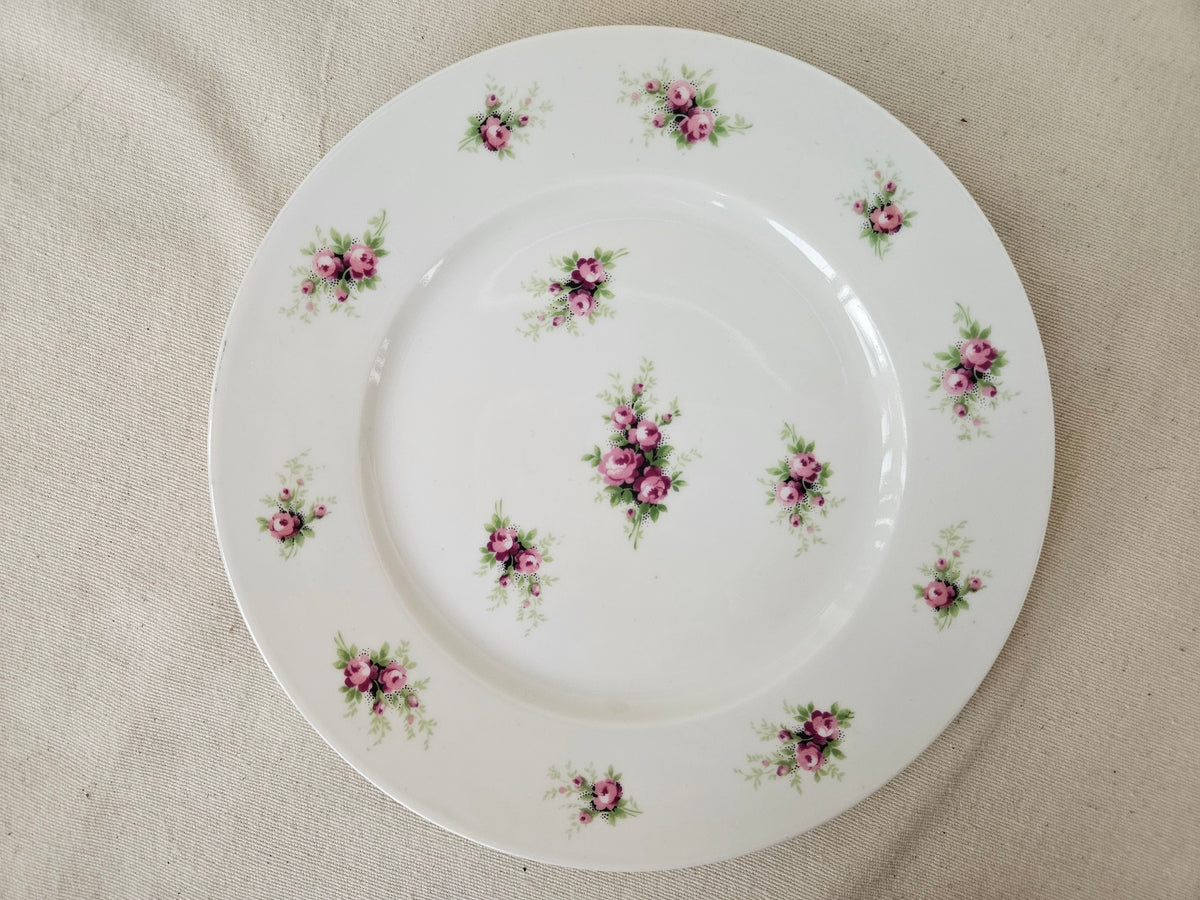 5 assiettes à dessert Limoges France 19 cm
