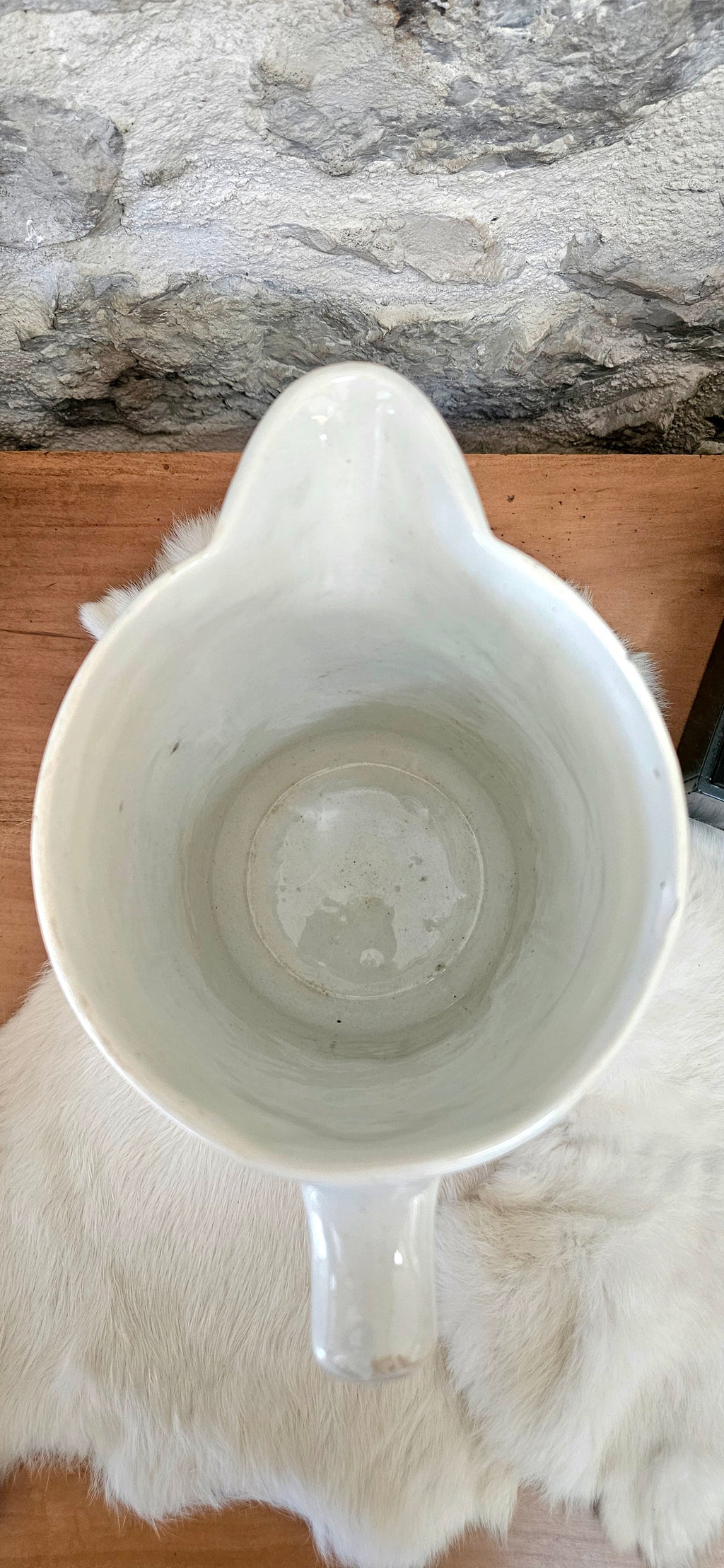 Broc de toilette ancien Faiencerie de Castres